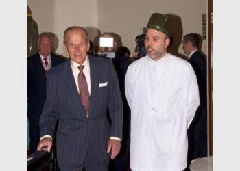 Malcolm Deboo with Prince Philip